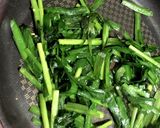 ラー油でニラ玉作り方5写真