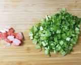 子供も大好き！豚ひき肉のチャーハン作り方1写真
