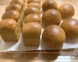 ふすまミックスで食パンとブランパン作り方7写真