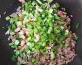 子供も大好き！豚ひき肉のチャーハン作り方5写真