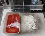 スパゲッティ ポテトソース作り方1写真