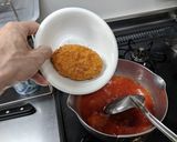 スパゲッティ ポテトソース作り方5写真