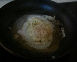 ハムエッグ丼作り方1写真