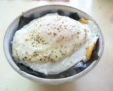 ハムエッグ丼作り方3写真