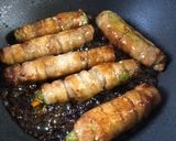 手作り冷食 キャベツと人参の豚バラ巻き作り方7写真
