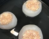 カブと豆腐鶏団子の煮物作り方10写真