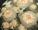 カブと豆腐鶏団子の煮物作り方11写真