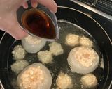 カブと豆腐鶏団子の煮物作り方12写真