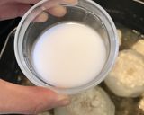 カブと豆腐鶏団子の煮物作り方14写真