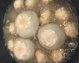 カブと豆腐鶏団子の煮物作り方15写真