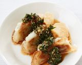 簡単ニラだれで【ニラだれ餃子】餃子のタレ作り方2写真