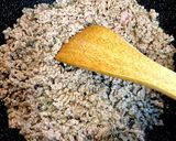 簡単★なすと豚ひき肉の甘辛炒め作り方4写真