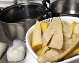 ばぁちゃんのタケノコ下処理方法作り方15写真