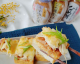 簡単やみつき☆厚揚げのなめ茸チーズ焼き作り方6写真