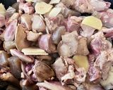 鶏のモツ煮込み〜味噌〜作り方5写真