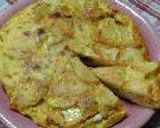 スペイン風オムレツ・ポテト＆ベーコン__Spanish Omelet/Potato&Bacon with Garlic Mayonnaise Sauce作り方9写真