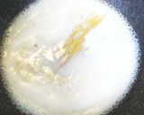 簡単ランチ❇️小松菜クリームパスタ作り方2写真