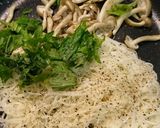 焼き素麺トリフオイルがけ作り方3写真