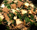 厚揚げの麻婆豆腐風炒め作り方5写真