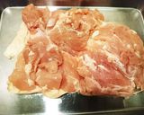 蒸し鶏のトマトオニオンソース作り方1写真