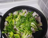 あっという間♪セロリと豚肉のカレー粉炒め作り方2写真