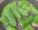 普通のピーマンの肉詰め作り方3写真