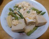 高野豆腐とたけのこの卵とじ作り方6写真