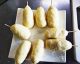 ベジ巻き＊ミニアメリカンドック作り方4写真