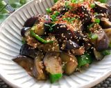 簡単★なすと豚肉の甘辛炒め作り方11写真