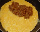 ふわトロ☆チーズ入の納豆オムレツ作り方2写真