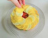 ひまわりのオムライスケーキ＊父の日作り方4写真