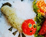 ☆はらぺこあおむし☆キャラ弁♪♪作り方6写真