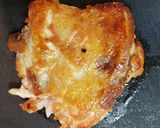 パリパリ鶏もも肉のトマトソースかけ作り方10写真