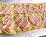 油揚げのハムマヨチーズ焼き作り方3写真