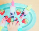 一口♡苺カルピスゼリー＆アイス作り方7写真