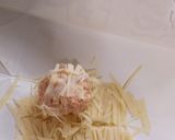 電子レンジで、豆腐入り柔らか花しゅうまい作り方5写真