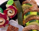 5月16日 ビーフン 豚肉ロール 詰め方作り方3写真
