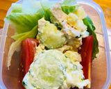 ママへのお弁当^_^190516作り方4写真