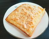 簡単♪鮭×胡麻×粉チーズのトースト作り方1写真