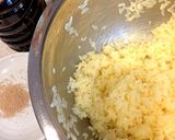 梅としらすと大葉とごまの和風炒飯♪作り方2写真