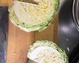 キャベツとハム小間があれば秒でできる！作り方1写真