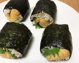 腸まで届くなめ茸おろし稲荷のおにぎらず作り方7写真