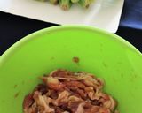 豚肉ほうれん草のブルコギ시금치불고기。作り方2写真