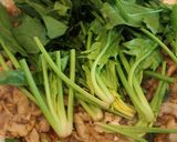 豚肉ほうれん草のブルコギ시금치불고기。作り方4写真