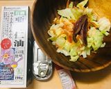 春キャベツのアンチョビペペロンサラダ作り方2写真