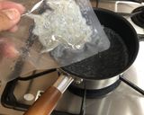 離乳初期☆しらすのりんご煮作り方1写真
