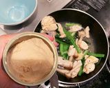ササミと小松菜の中華丼作り方5写真