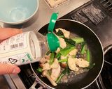 ササミと小松菜の中華丼作り方6写真