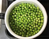 えんどう豆の甘く炊いたん作り方2写真