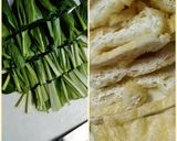 小松菜とあげの煮浸し作り方1写真